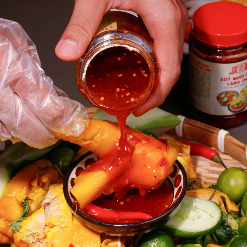 Sốt muối chấm Làng Chài Xưa 290g nguyên liệu tươi thơm ngon đặc biệt chấm đa dạng món ăn - ảnh 15