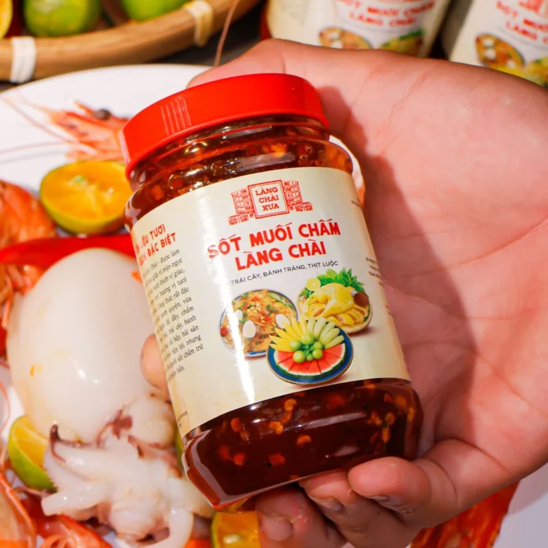 Sốt muối chấm Làng Chài Xưa 290g nguyên liệu tươi thơm ngon đặc biệt chấm đa dạng món ăn - ảnh 4