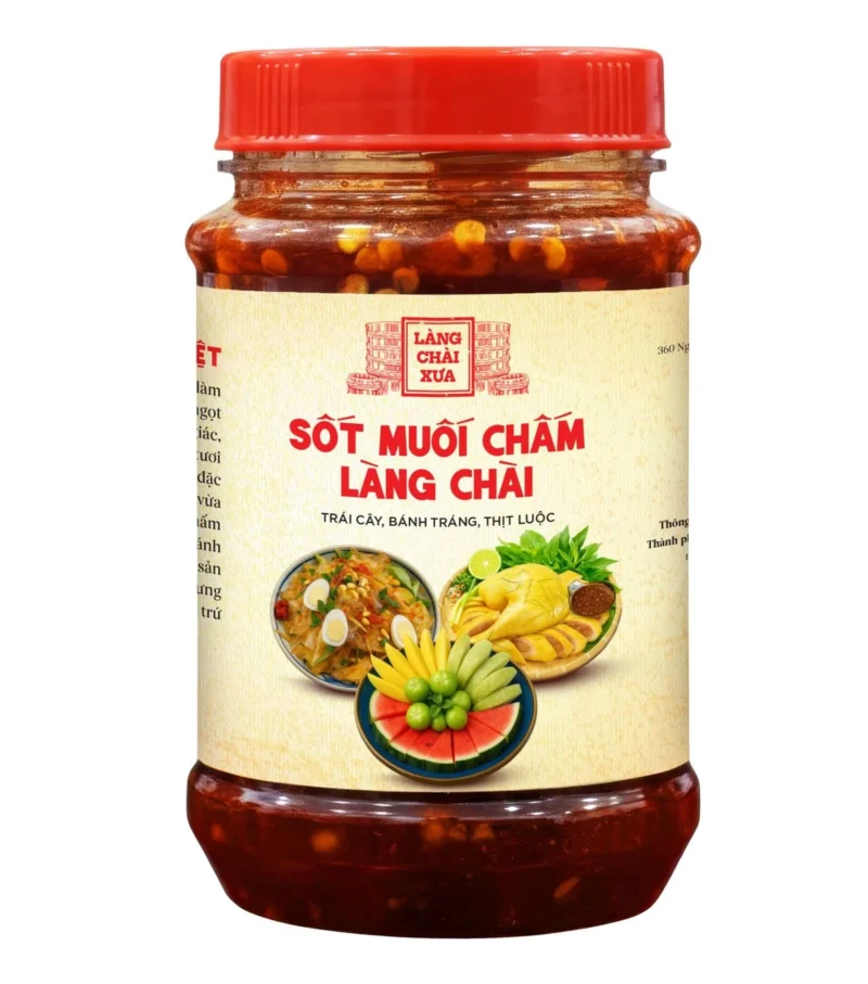 Sốt muối chấm Làng Chài Xưa 290g nguyên liệu tươi thơm ngon đặc biệt chấm đa dạng món ăn - ảnh 7