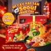 HỘP 10 GÓI TẶNG 2 - Mì Cay Hải Sản Seoul Chua Cay 7 Cấp Độ 6 Gói Gia Vị Làng Chài Xưa - Thôn Xanh Farm - ảnh 1