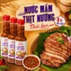 [Combo 3 Chai] Nước Mắm Chấm Thịt Nướng pha sẵn 8 vị Làng Chài Xưa - Chắt lọc tinh tuý ẩm thực Thái - ảnh sản phẩm