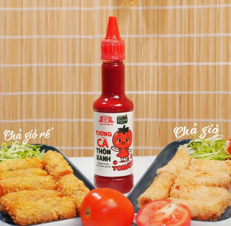 [Tặng 1 nước tương 125ml] Combo 3 Tương cà Làng Chài Xưa 270g - Trang trại cà chua sạch - ảnh 7