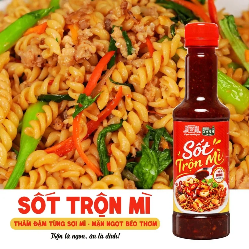 [Combo 2 chai 300g] Sốt Trộn Mì Làng Chài Xưa - Thấm đẩm từng sợi mì - Trộn là ngon ăn là dính - ảnh 13