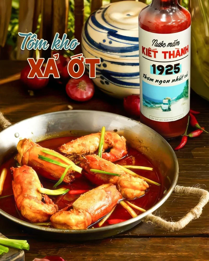 COMBO 2 CHAI Nước mắm Kiết Thành Thơm Ngon Nhứt Xứ 500ml Cốt Nhỉ 40N Nguyên Chất Nước Mắm Tĩn - ảnh 10