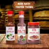 [Combo 3 dòng MẮM SẠCH] Mắm tôm thùng gỗ 290g, mắm ruốc sạch 260g, mắm nêm sạch 300g Làng Chài Xưa - ảnh sản phẩm