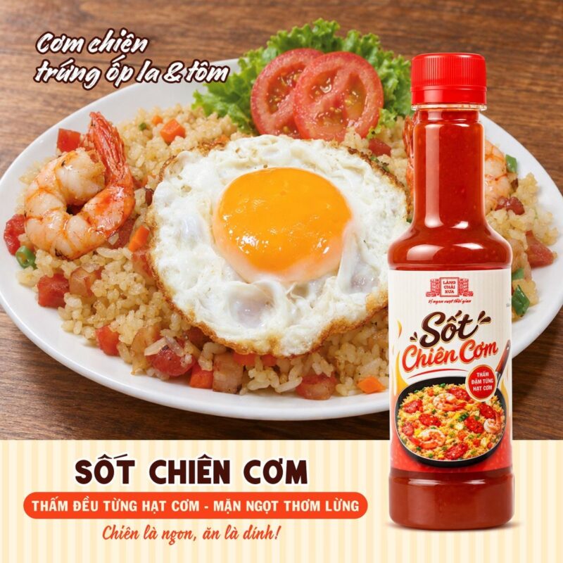[1 chai] Sốt Chiên Cơm Làng Chài Xưa 320g - Thấm đậm từng hạt cơm đậm đà thơm ngon - Ảnh 10