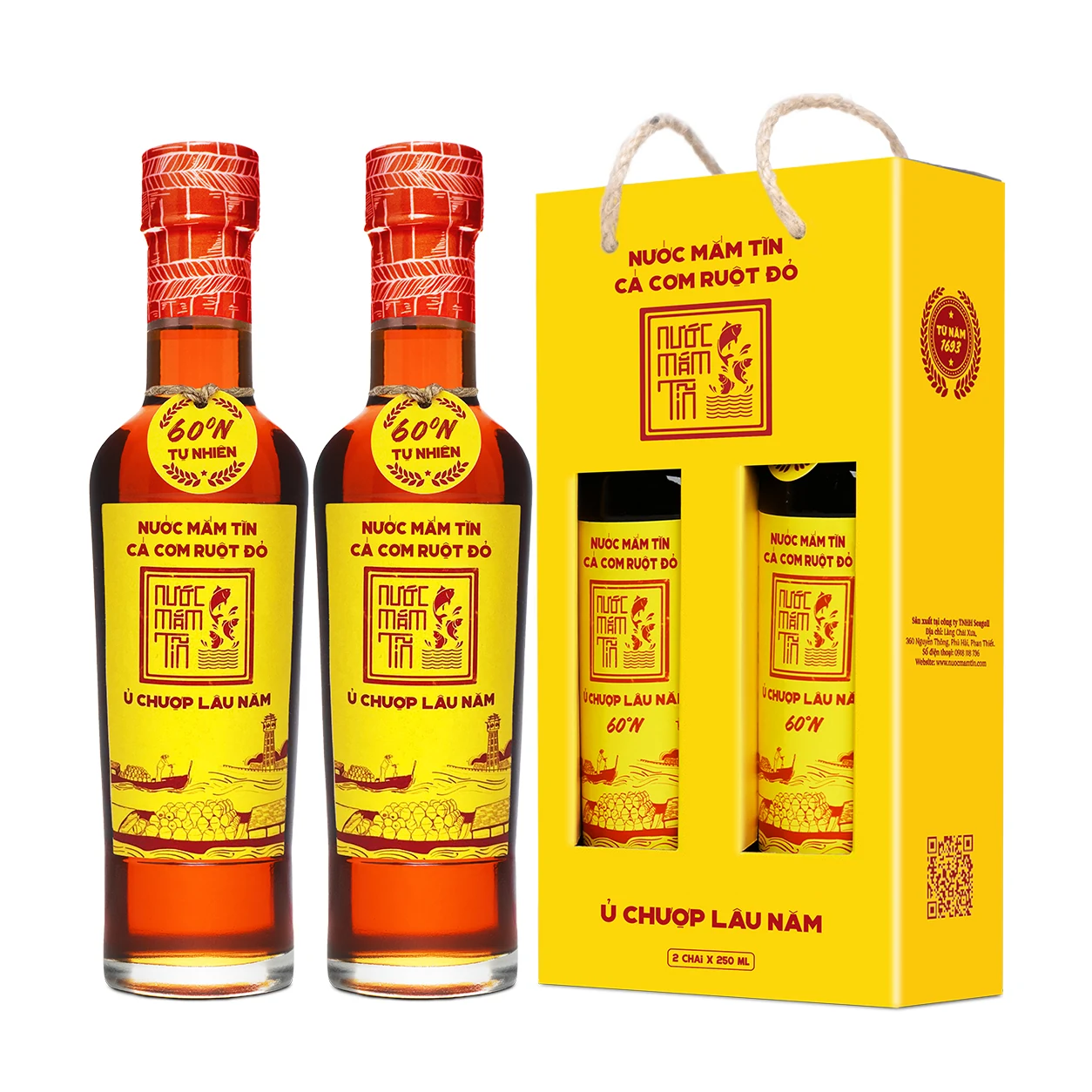 Cặp 2 Chai Thủy Tinh - Nước Mắm Tĩn Cá Cơm Ruột Đỏ Độ Đạm 60N 250ml 19 Cặp 2 Chai Thủy Tinh - Nước Mắm Tĩn Cá Cơm Ruột Đỏ Độ Đạm 60N 250ml