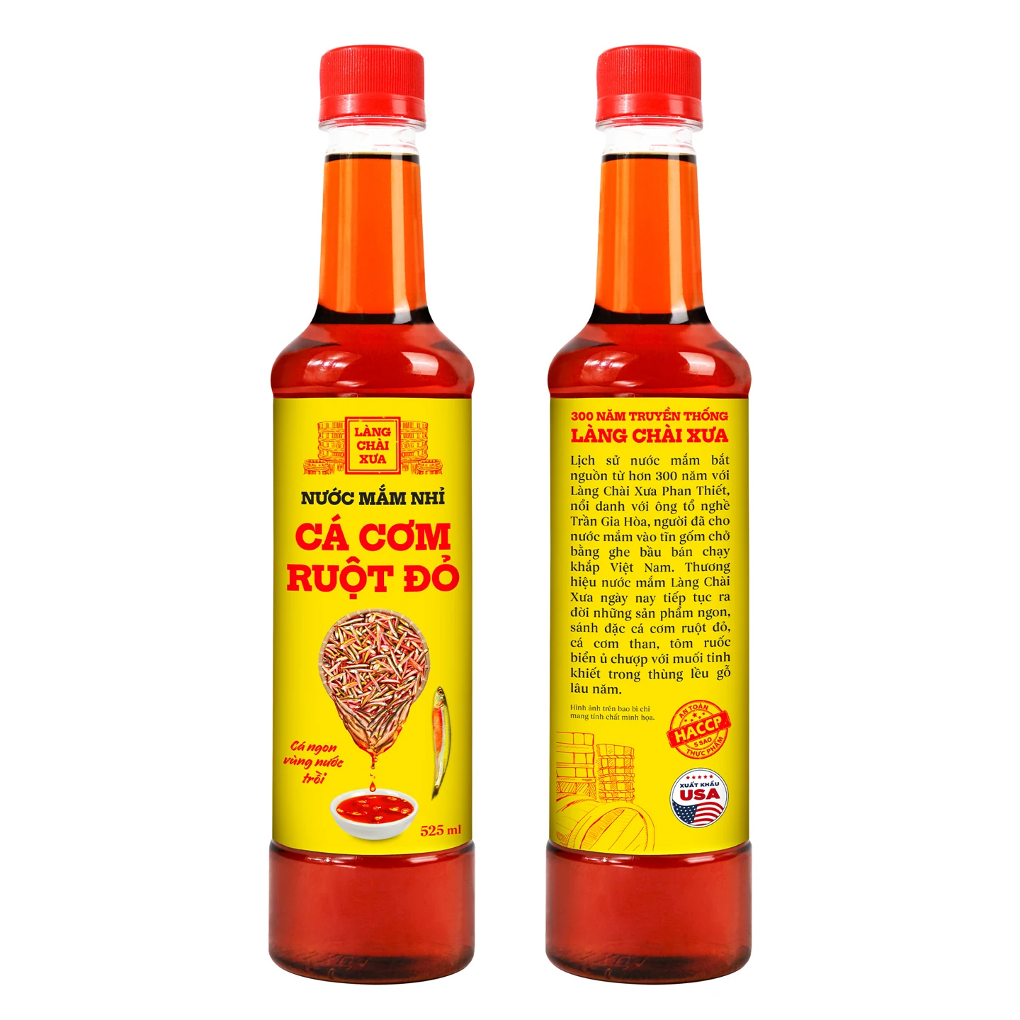 [Combo 4 chai - 4 vị] Nước mắm nhỉ cá cơm than, Tôm biển, Cá cơm vàng ruột đỏ, Chay 3 trong 1 525ml/chai nhựa