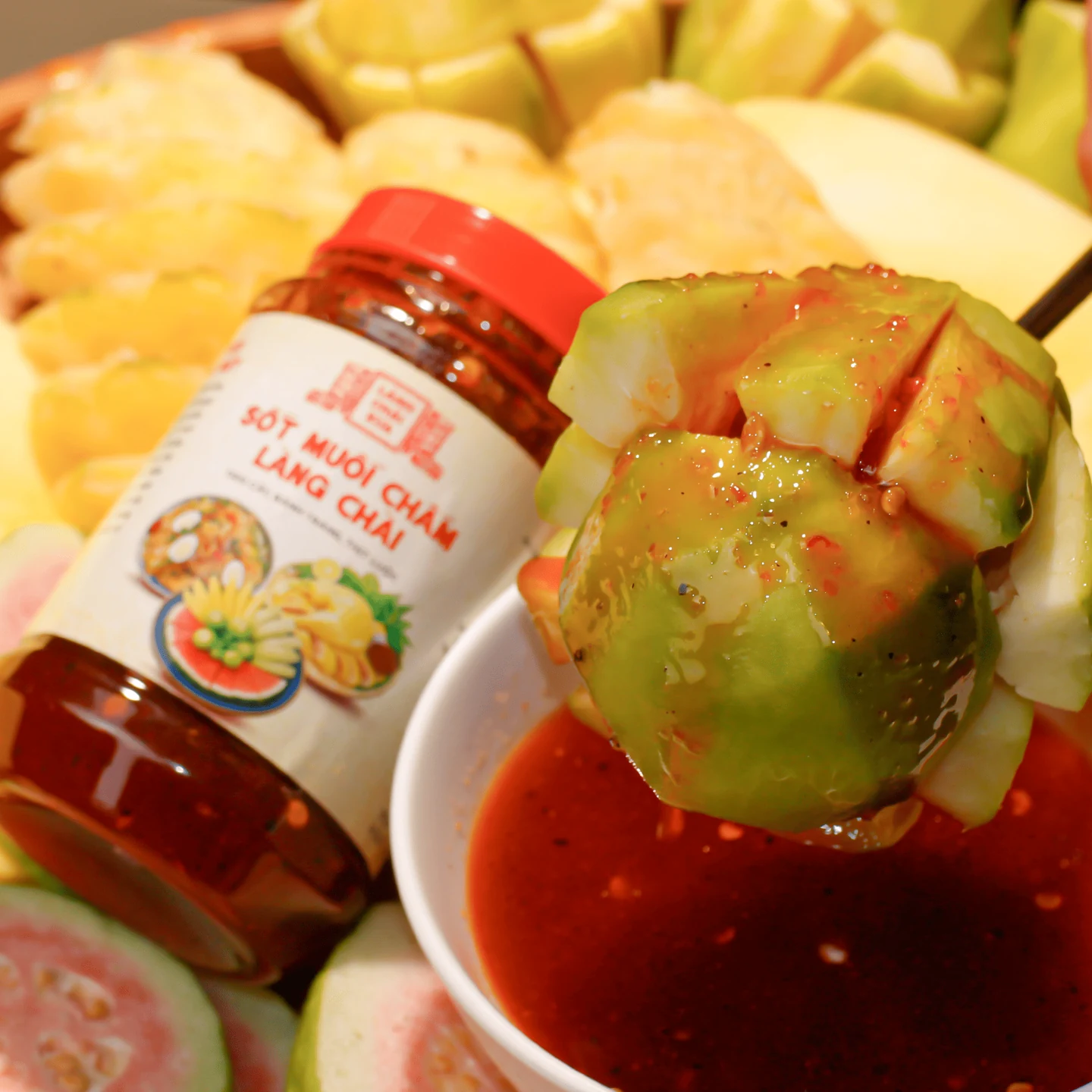 Sốt Muối Chấm Làng Chài Xưa 290g/hủ Chấm Trái Cây, Bánh Tráng, Thịt Luộc, Rau Củ Hấp, Hải Sản Nướng