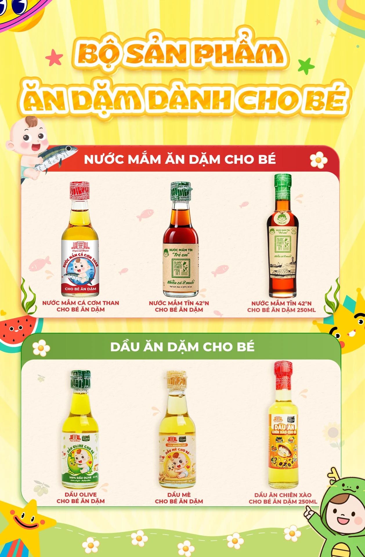 Nước mắm tĩn trẻ em cho bé ăn dặm độ đạm 42N - 60ml 30 Nước mắm tĩn trẻ em cho bé ăn dặm độ đạm 42N - 60ml
