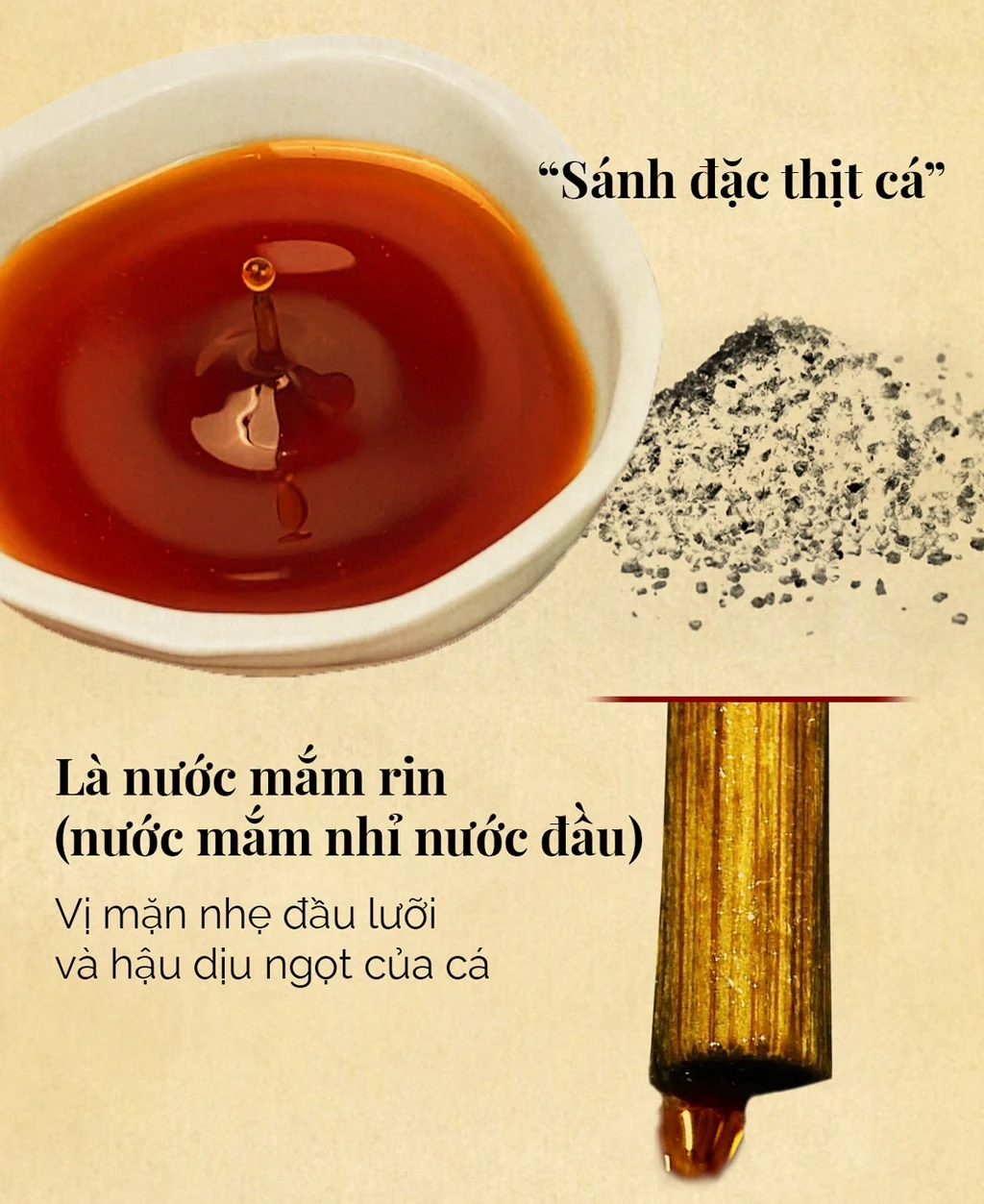 Nước Mắm Tĩn Nhãn Đỏ Cá Cơm Than 40N 60ml