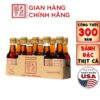 Lốc 10 chai nước mắm Tĩn nhãn đỏ mini 40N 60ml