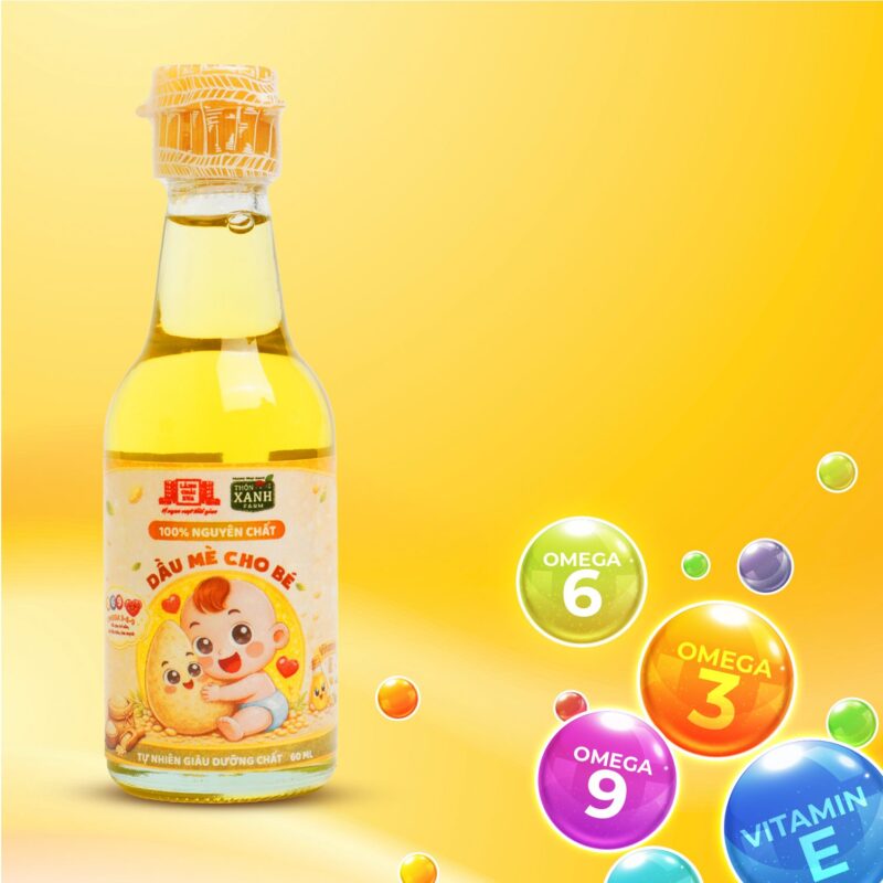 loc 4 chai 60ml dau me dinh duong thon xanh farm ep nguoi tu nhien cho be an dam lang chai xua 6 1