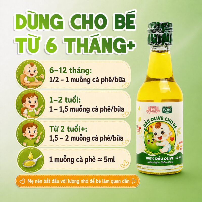 loc 4 chai 60ml dau olive nguyen chat thon xanh farm ep lanh italian olive cho be an dam lang chai xua 1 1