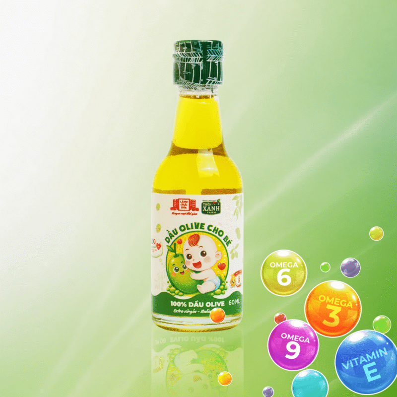 loc 4 chai 60ml dau olive nguyen chat thon xanh farm ep lanh italian olive cho be an dam lang chai xua 3