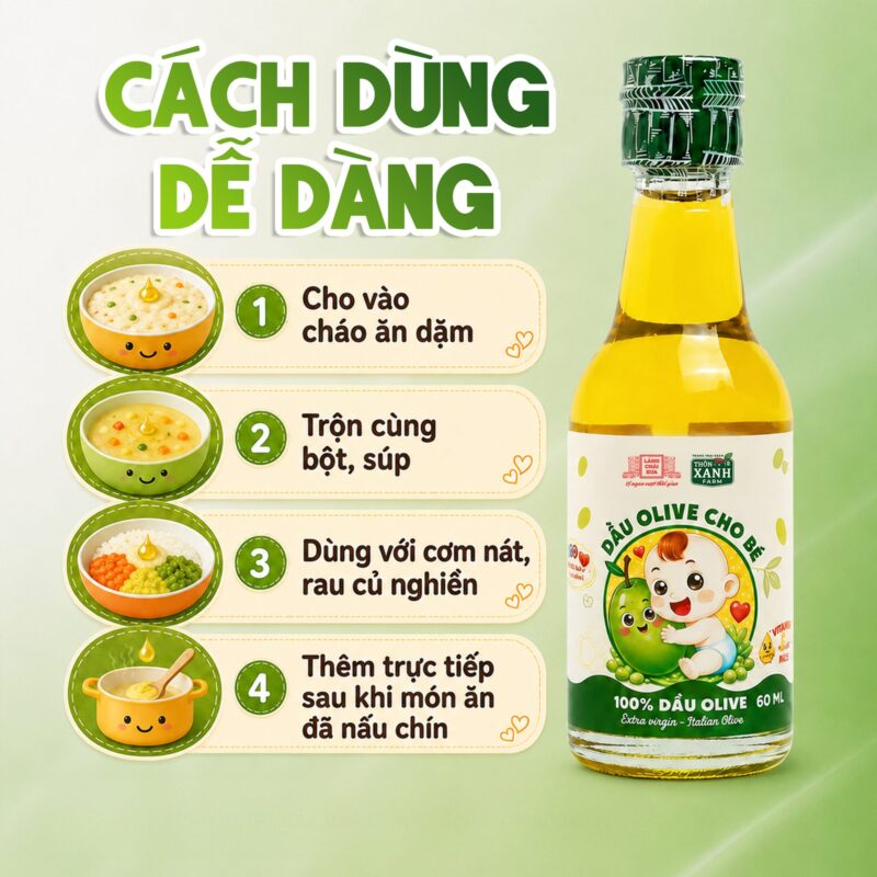 loc 4 chai 60ml dau olive nguyen chat thon xanh farm ep lanh italian olive cho be an dam lang chai xua 9