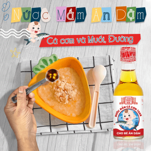 Nước mắm cá cơm than an toàn cho bé ăn dặm 60ml/chai - Ảnh 11