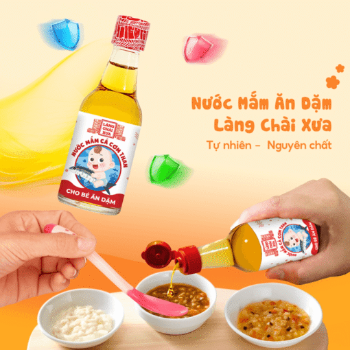 Nước mắm cá cơm than an toàn cho bé ăn dặm 60ml/chai - Ảnh 5