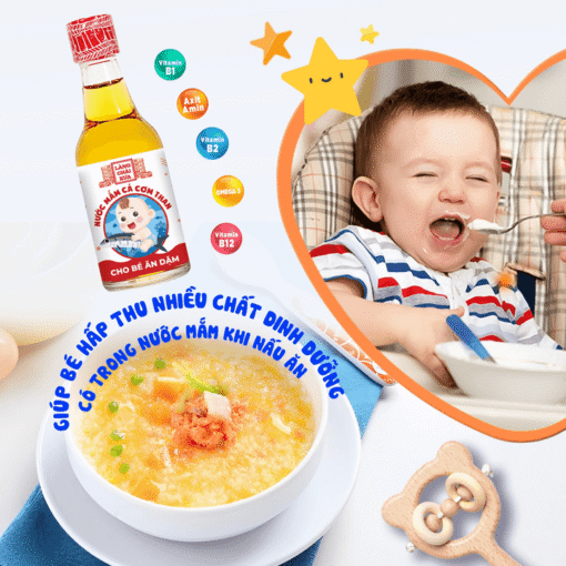 Nước mắm cá cơm than an toàn cho bé ăn dặm 60ml/chai - Ảnh 7