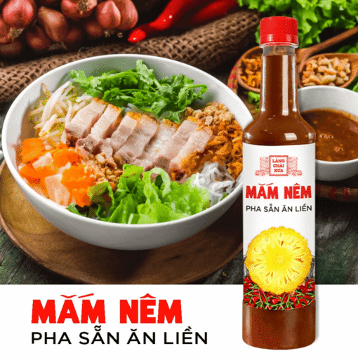 [Thùng 6 chai] Mắm nêm pha sẵn ăn liền Làng Chài Xưa, nguyên liệu tươi, thơm ngon đặc biệt chai nhựa 650g - Hình ảnh 6