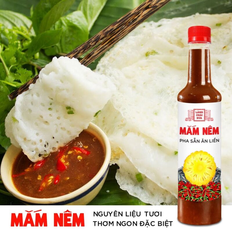 Mắm nêm pha sẵn Làng Chài Xưa chấm bánh tráng
