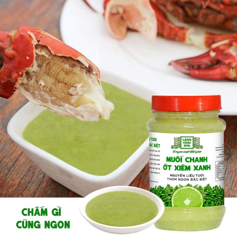 muoi chanh ot xiem xanh chai nhua 260gr lang chai xua sao chep 7
