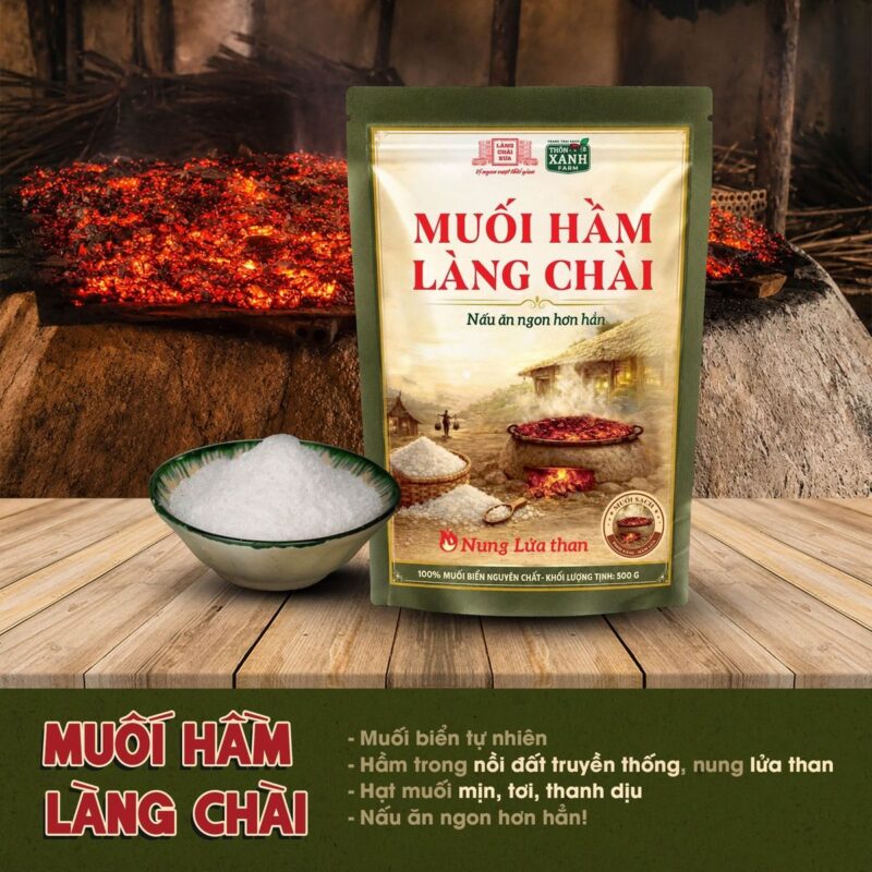 Muối Hầm Làng Chài Xưa Túi 500g 11 Muối Hầm Làng Chài Xưa Túi 500g