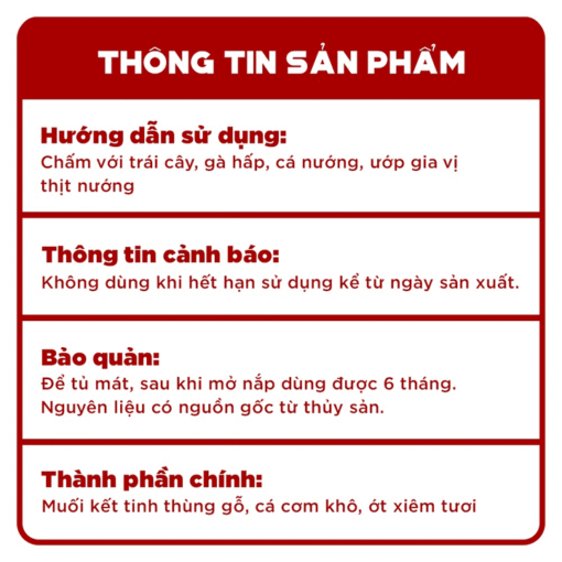 Muối ớt cá cơm Làng Chài Xưa Kết tinh thùng gỗ, cá cơm đặc biệt thơm ngon hũ 180g - Hình ảnh 2