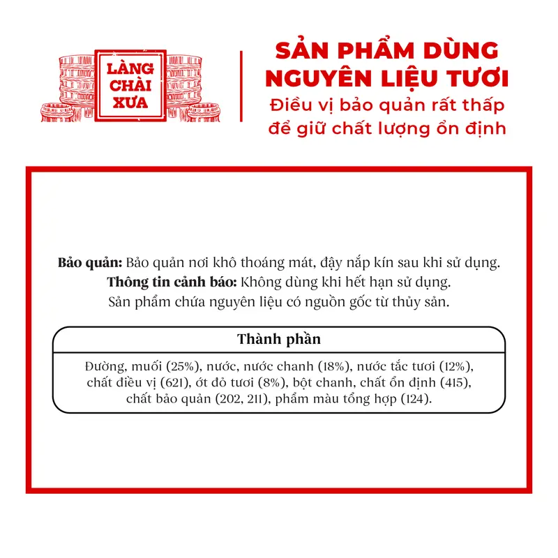 Alternative view of Muối Ớt Đỏ Chanh Tắc Cao Cấp - Làng Chài Xưa