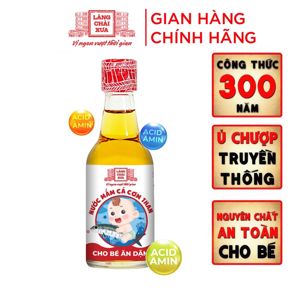 Nước mắm cá cơm than an toàn cho bé ăn dặm 60ml/chai 20 Nước mắm cá cơm than an toàn cho bé ăn dặm 60ml/chai