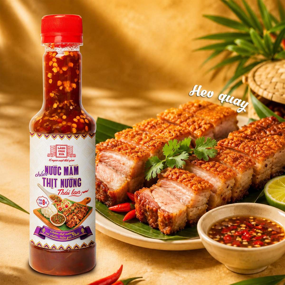 Combo 3 Chai Nước Mắm Chấm Thịt Nướng 8 Vị Làng Chài Xưa 22 Combo 3 Chai Nước Mắm Chấm Thịt Nướng 8 Vị Làng Chài Xưa