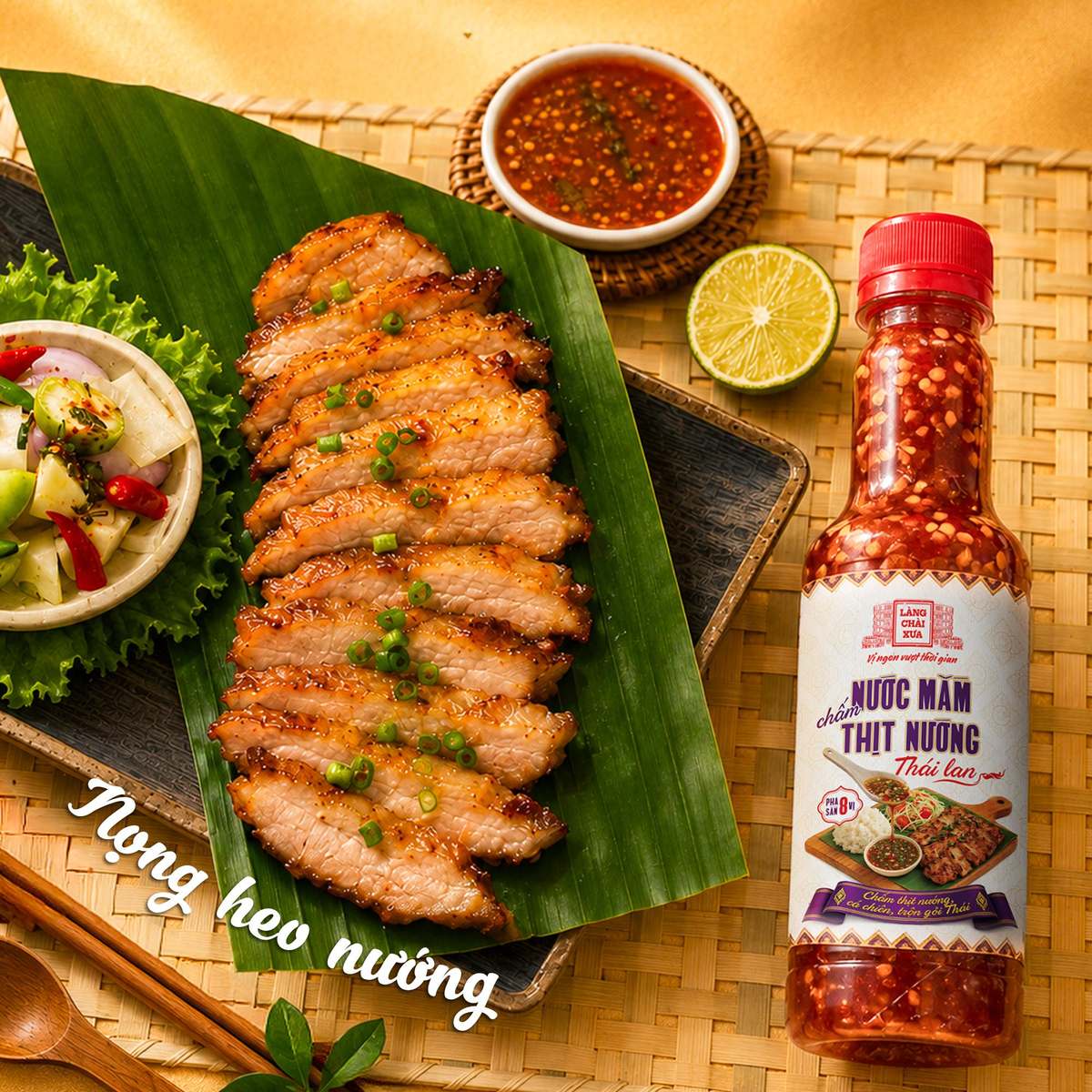 Combo 3 Chai Nước Mắm Chấm Thịt Nướng 8 Vị Làng Chài Xưa 23 Combo 3 Chai Nước Mắm Chấm Thịt Nướng 8 Vị Làng Chài Xưa