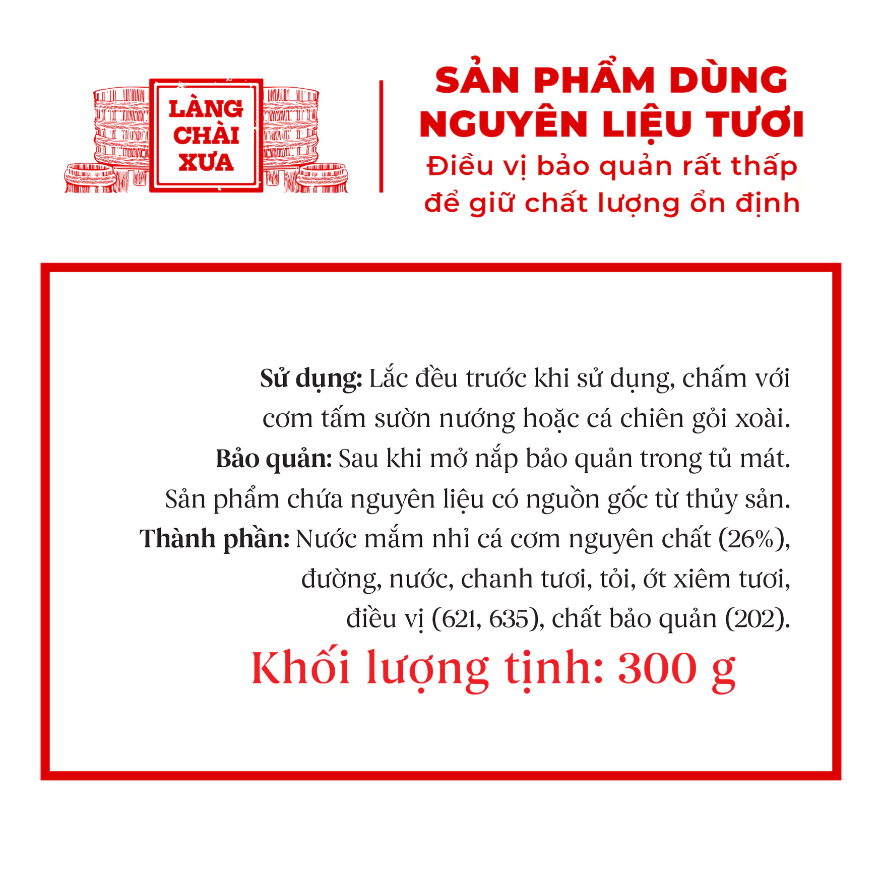 Nước Mắm Chua Ngọt Cao Cấp 300g 18 nuoc mam chua ngot cao cap 300g 3