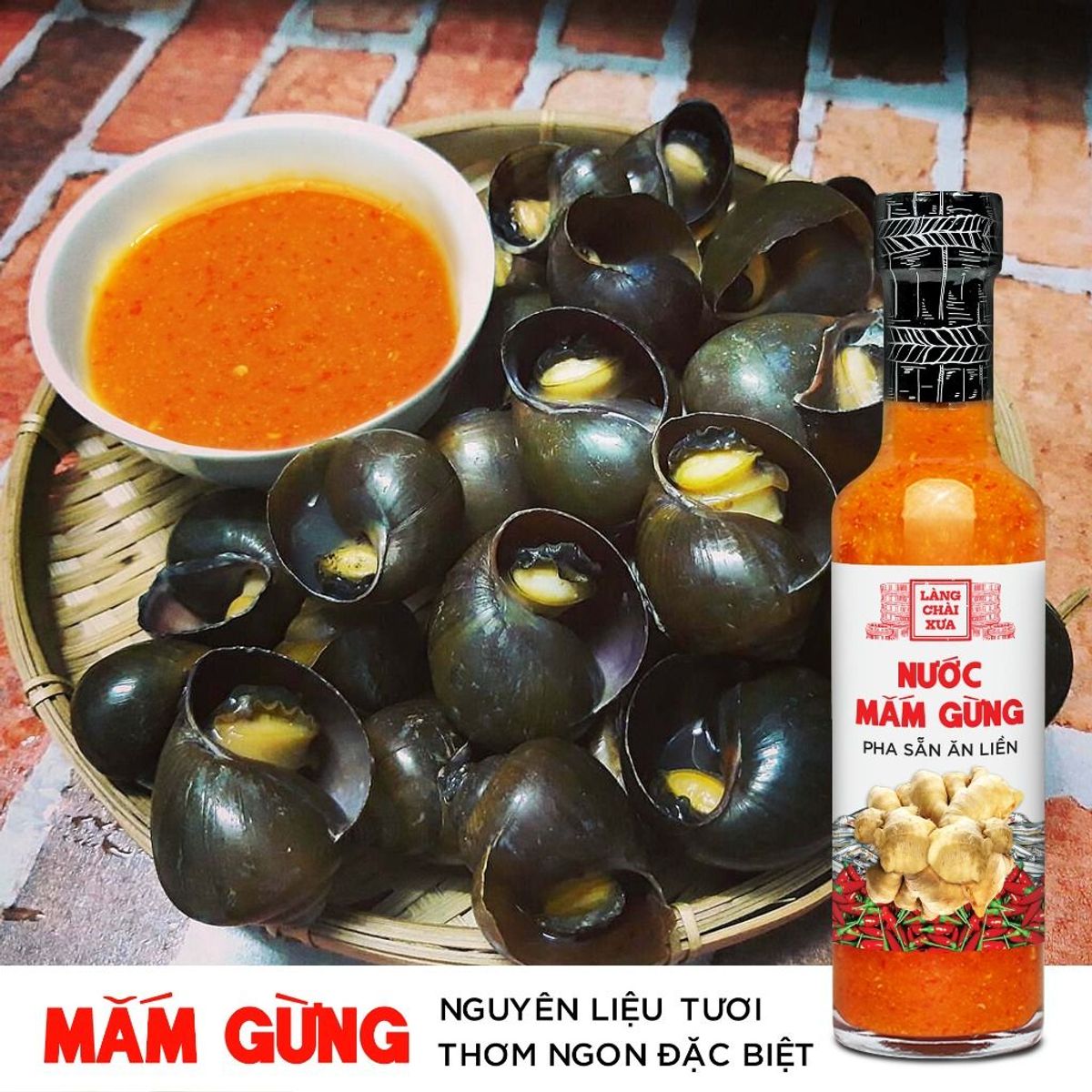 Nước Mắm Gừng Tỏi Ớt 300g - Làng Chài Xưa 4 Nước Mắm Gừng Tỏi Ớt 300g - Làng Chài Xưa - Ảnh 4