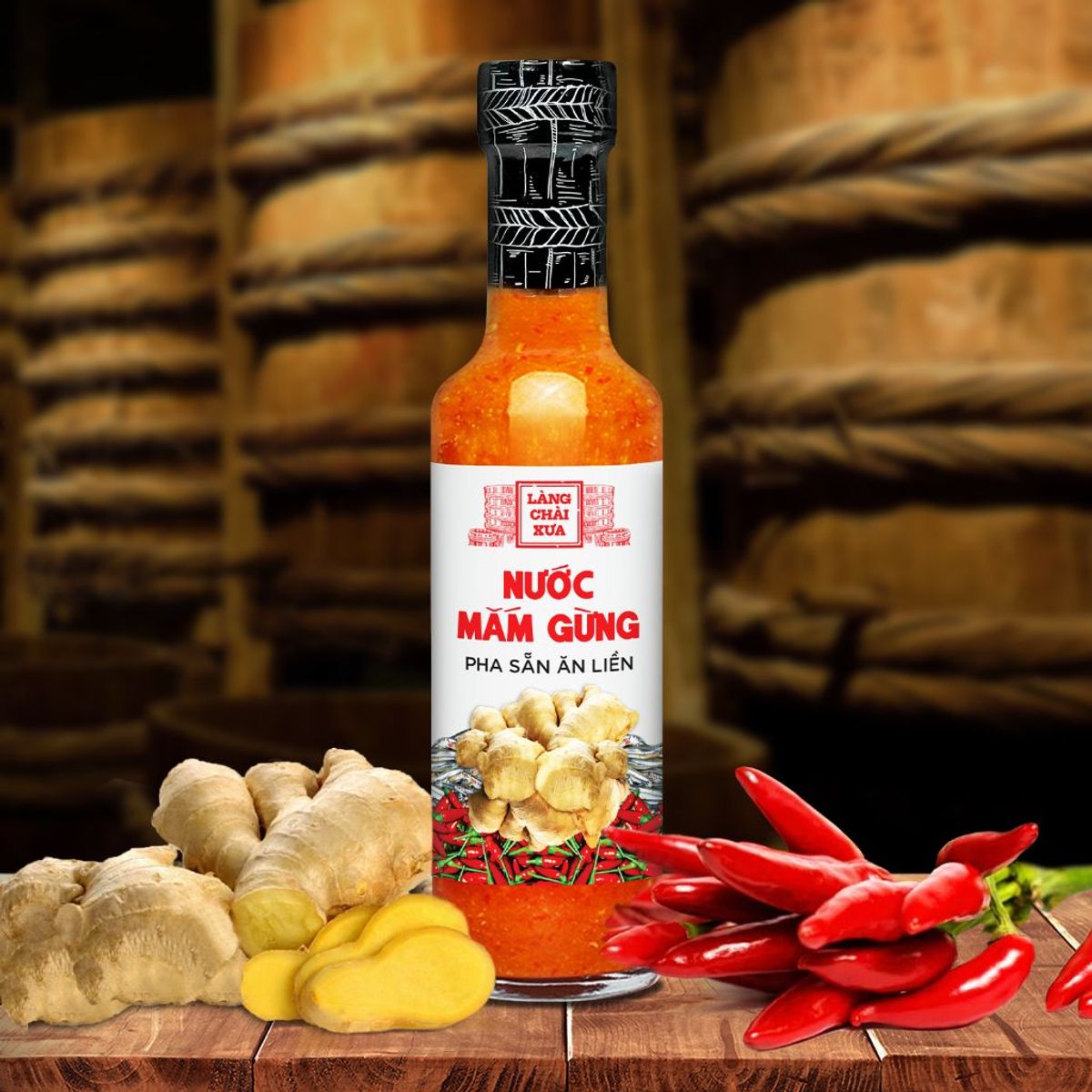 Nước Mắm Gừng Tỏi Ớt 300g - Làng Chài Xưa 8 Nước Mắm Gừng Tỏi Ớt 300g - Làng Chài Xưa - Ảnh 8