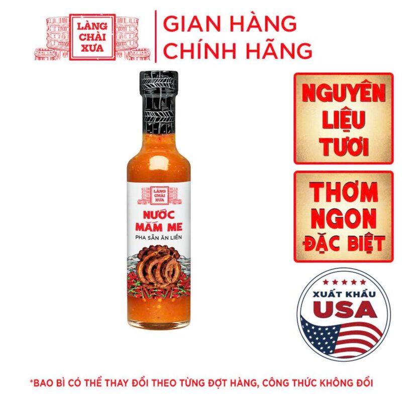 Nước Mắm Me Cao Cấp Làng Chài Xưa 300g