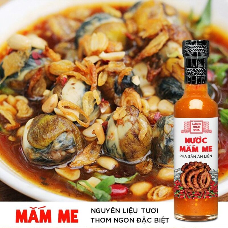 Alternative view of Combo 4 Chai Nước Chấm Pha Sẵn (Mắm Nêm, Nước Mắm Chua Ngọt, Nước Mắm Gừng, Nước Mắm Me) Làng Chài Xưa Nguyên Liệu Tươi