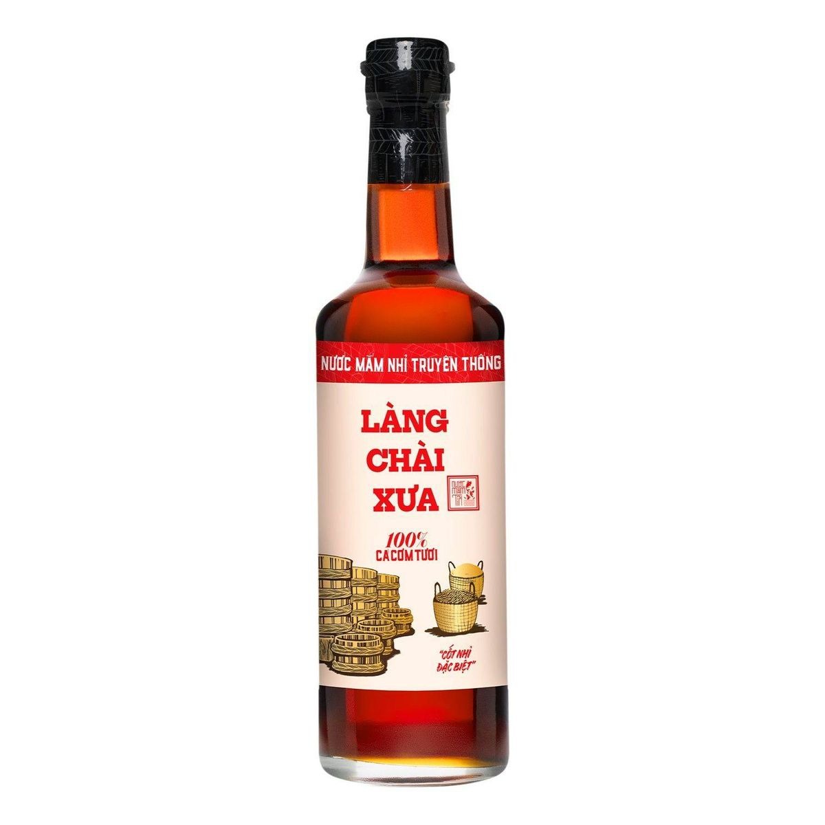 Nước Mắm Nhỉ Làng Chài Xưa Nhãn Đỏ 30N 500ml Chai Thủy Tinh 2 Nước Mắm Nhỉ Làng Chài Xưa Nhãn Đỏ 30N 500ml Chai Thủy Tinh - ảnh sản phẩm