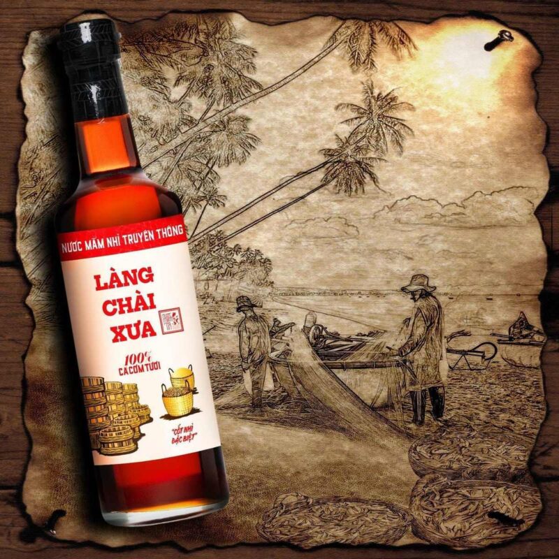 Nước Mắm Nhỉ Làng Chài Xưa Nhãn Đỏ 30N 500ml Chai Thủy Tinh 12 Nước Mắm Nhỉ Làng Chài Xưa Nhãn Đỏ 30N 500ml Chai Thủy Tinh - ảnh sản phẩm