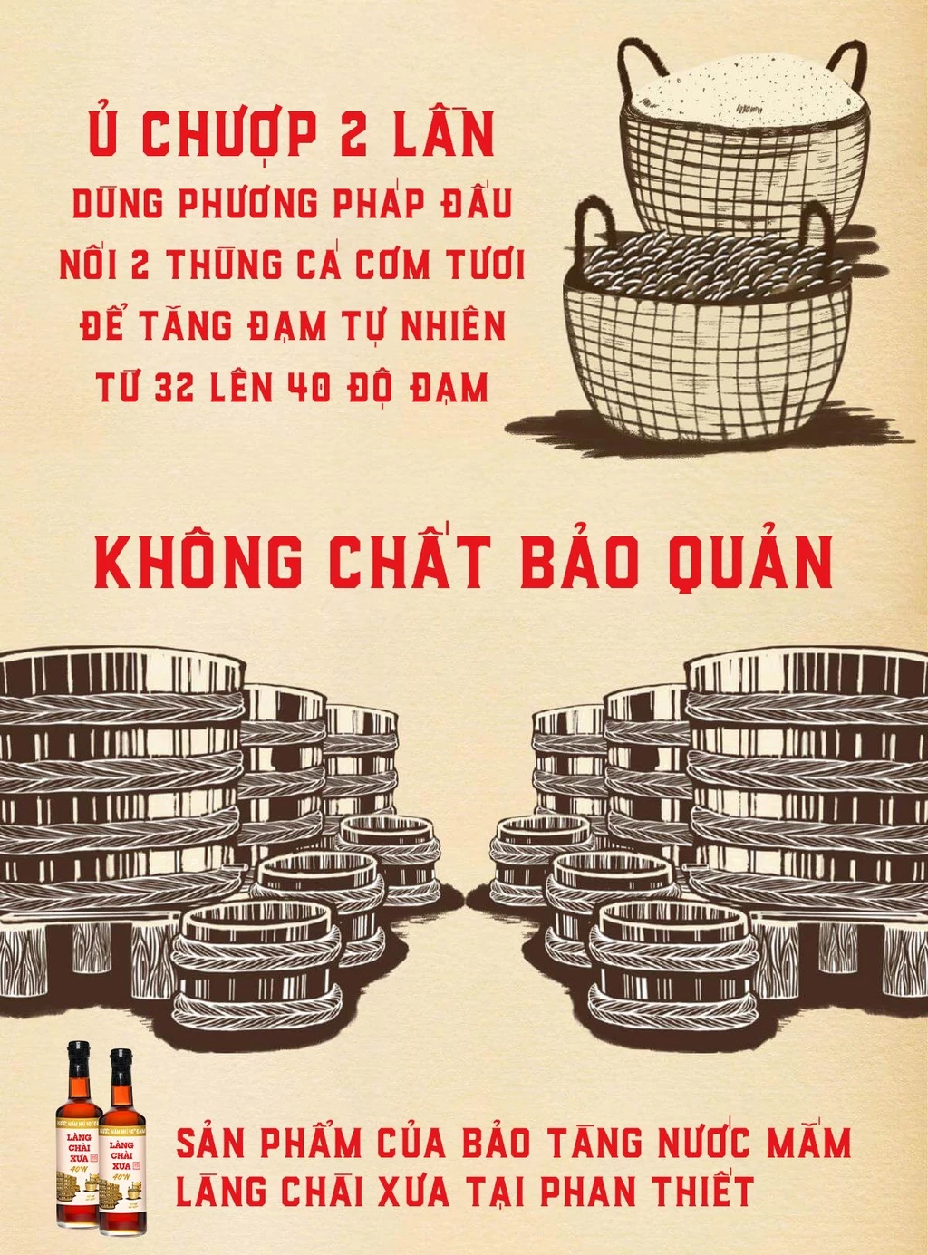 nước mắm nhỉ nhãn vàng 40 độ đạm