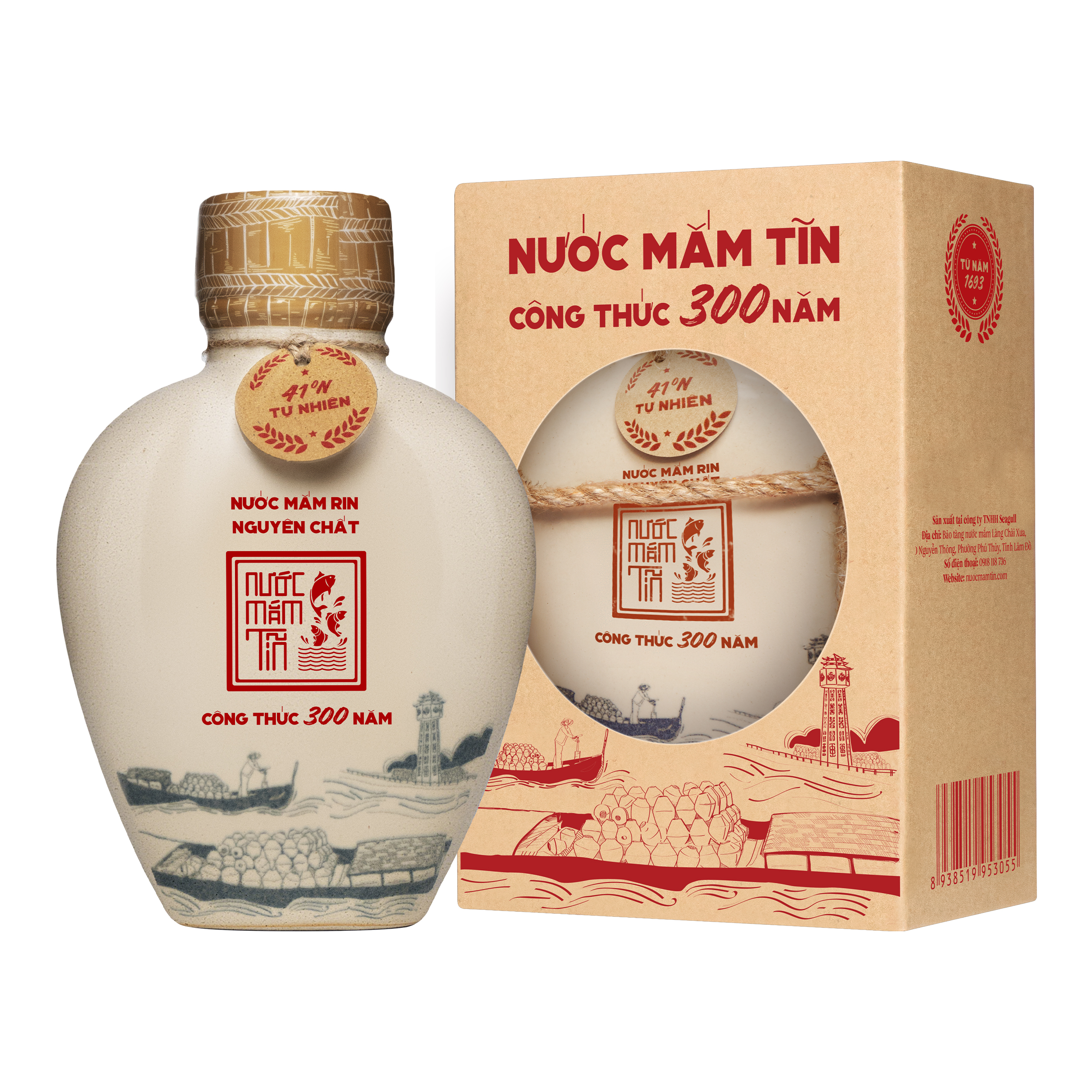 Nước mắm Tĩn nhãn xưa cá cơm than độ đạm 41N-500ml 5 Nước mắm Tĩn nhãn xưa cá cơm than độ đạm 41N-500ml - Ảnh 5