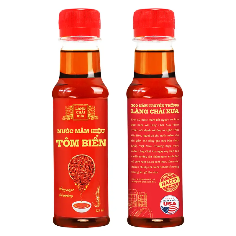 Nước mắm tôm biển hồng ngọc 125ml - làng chài xưa 3 Nước mắm tôm biển hồng ngọc 125ml - làng chài xưa - Ảnh 3