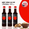 [Combo 3 Chai Nhựa 525ml] Nước Tương Cao Cấp Shiitake Làng Chài Xưa Lên Men Từ Nấm Ngọt Nhật Và Đậu Nành