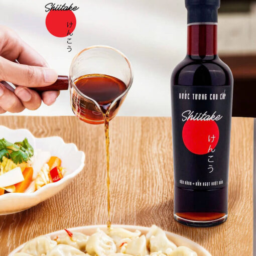 Nước Tương Cao Cấp Shiitake Thủy Tinh 250ML - Làng Chài Xưa - Ảnh 7
