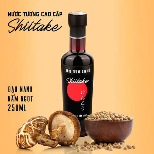 Nước Tương Cao Cấp Shiitake Thủy Tinh 250ML - Làng Chài Xưa - Ảnh 5