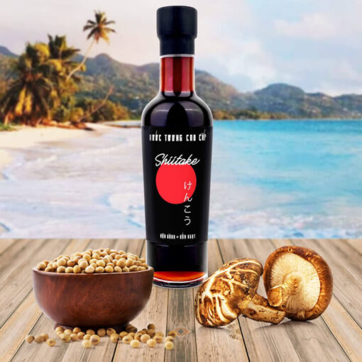 Nước Tương Cao Cấp Shiitake Thủy Tinh 250ML - Làng Chài Xưa - Ảnh 9