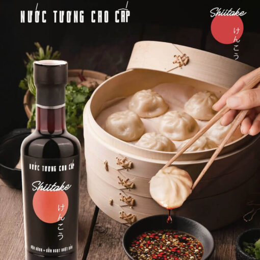 Nước Tương Cao Cấp Shiitake Thủy Tinh 250ML - Làng Chài Xưa - Ảnh 8