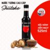 Nước tương cao cấp Shiitake chai nhựa 525ml, đậu nành và nấm ngọt