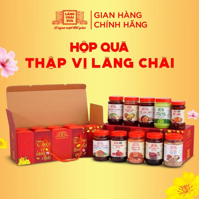 Hôp quà thập vị làng chài xưa