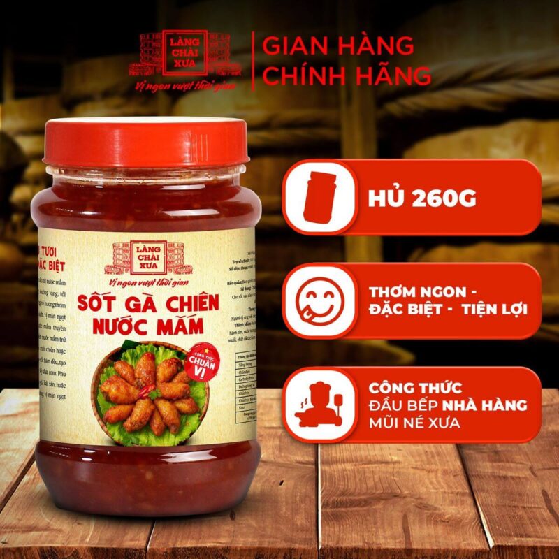 sot ga chien nuoc mam lang chai xua 260g cong thuc chuan vi khong can nem nem dung chat mon ga chien nuoc mam tru danh 2
